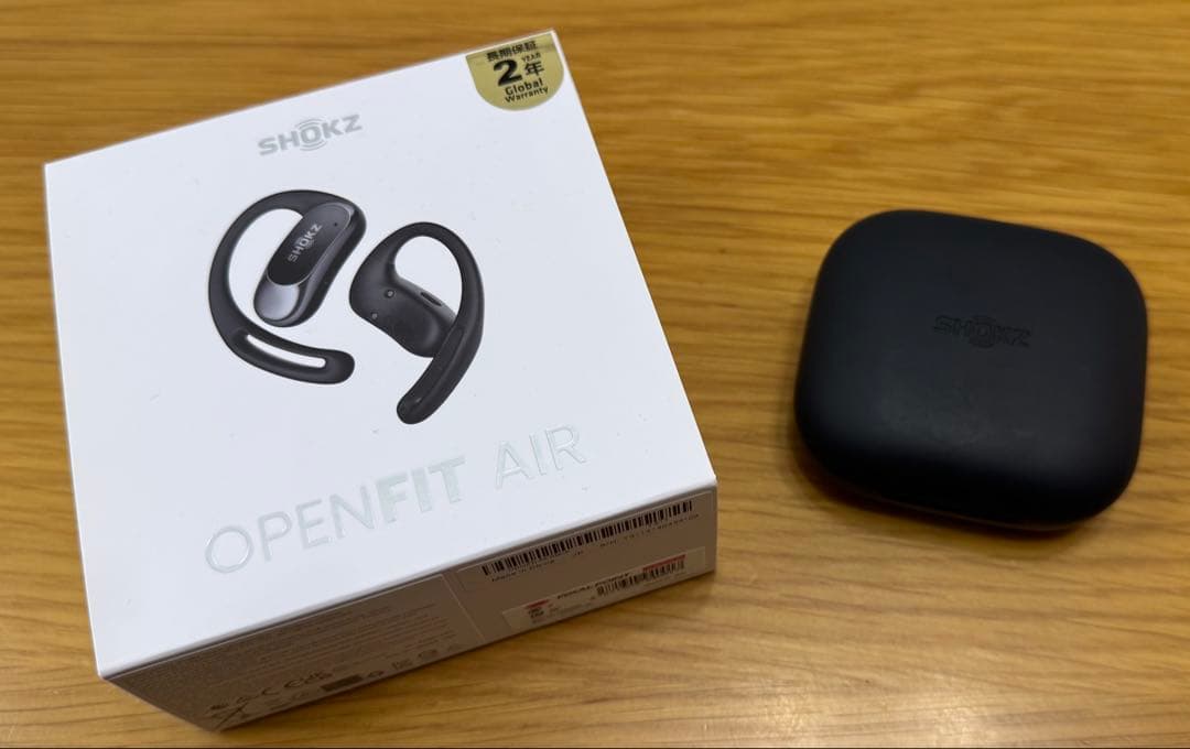 SHOKZ OPENFIT AIR ワイヤレスイヤホン