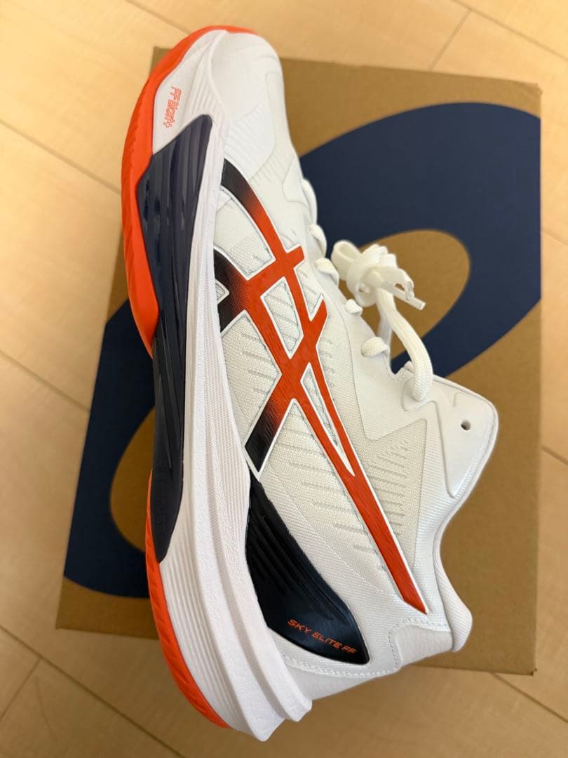 asics SKY ELITE FF MT 3 26.5cm ホワイト/オレンジ