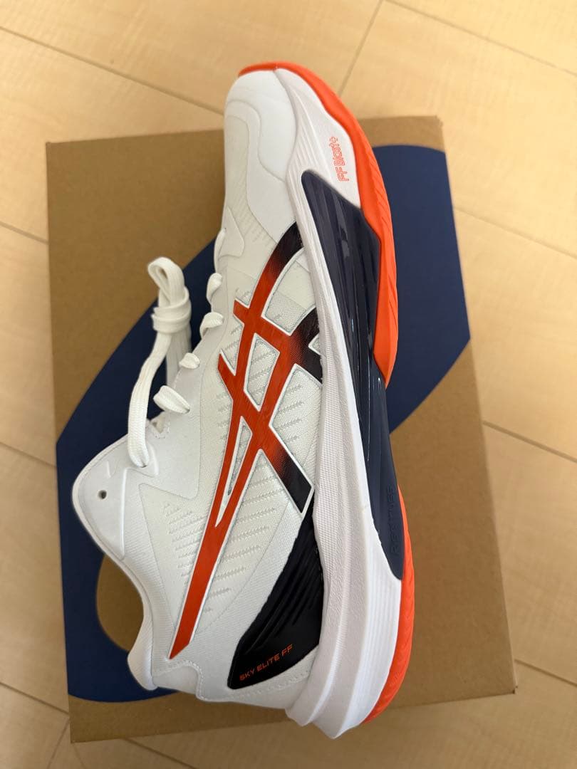 asics SKY ELITE FF MT 3 26.5cm ホワイト/オレンジ