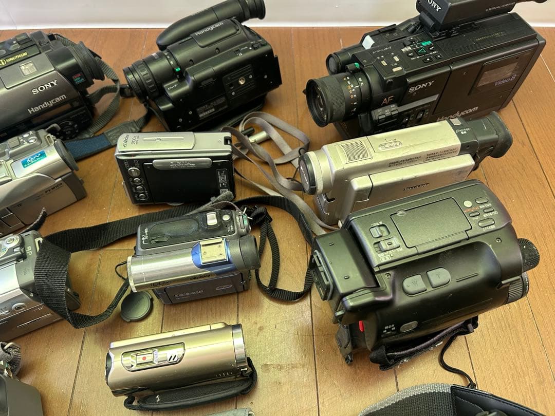 【ジャンク品】ハンディカムセット 20台 Sony Panasonic JVC