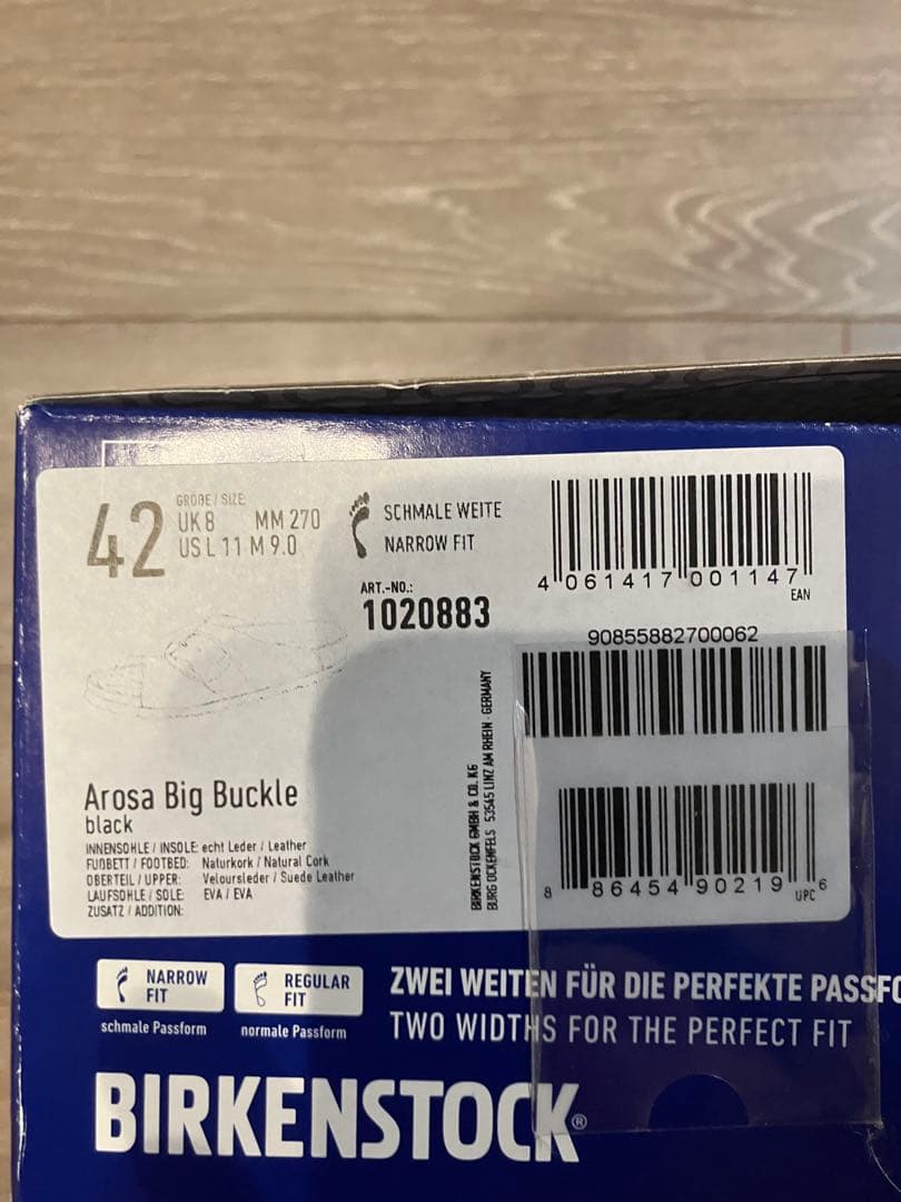 BIRKENSTOCK×ビューティ&ユース Arosa Big Buckle42