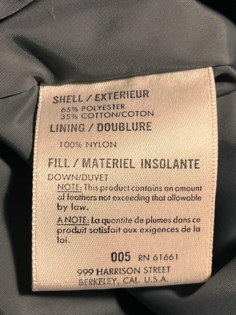 貴重！80's 黒ラッカー！THE NORTH FACE ダウンベスト茶タグ