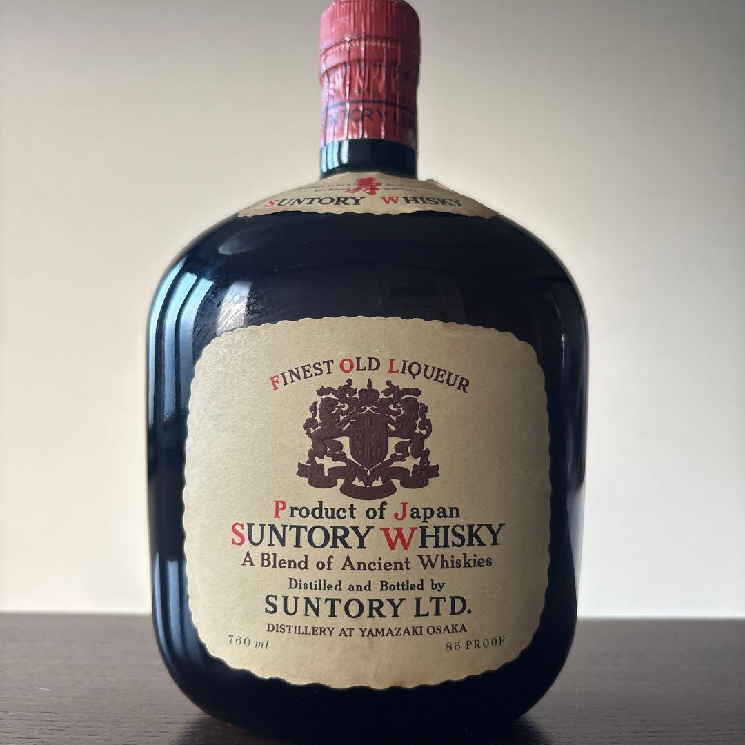 【希少】ウイスキー サントリーオールド 寿 特級 中之島時代 43度760ml