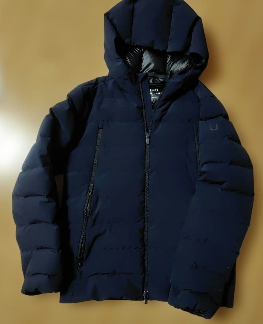 UBR ダウンジャケット　S　ネイビー