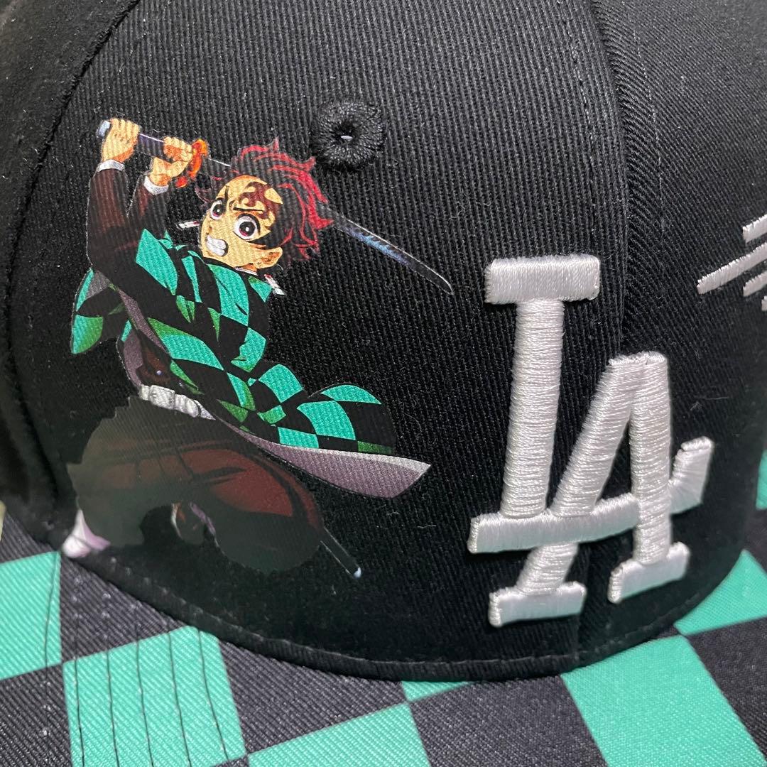 ドジャース 鬼滅の刃 コラボ キャップ 大谷翔平