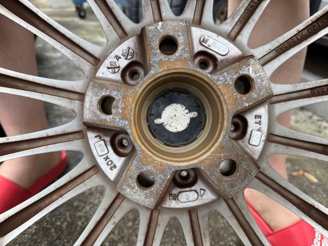 【引き取り限定】TMW 20インチ タイヤホイール