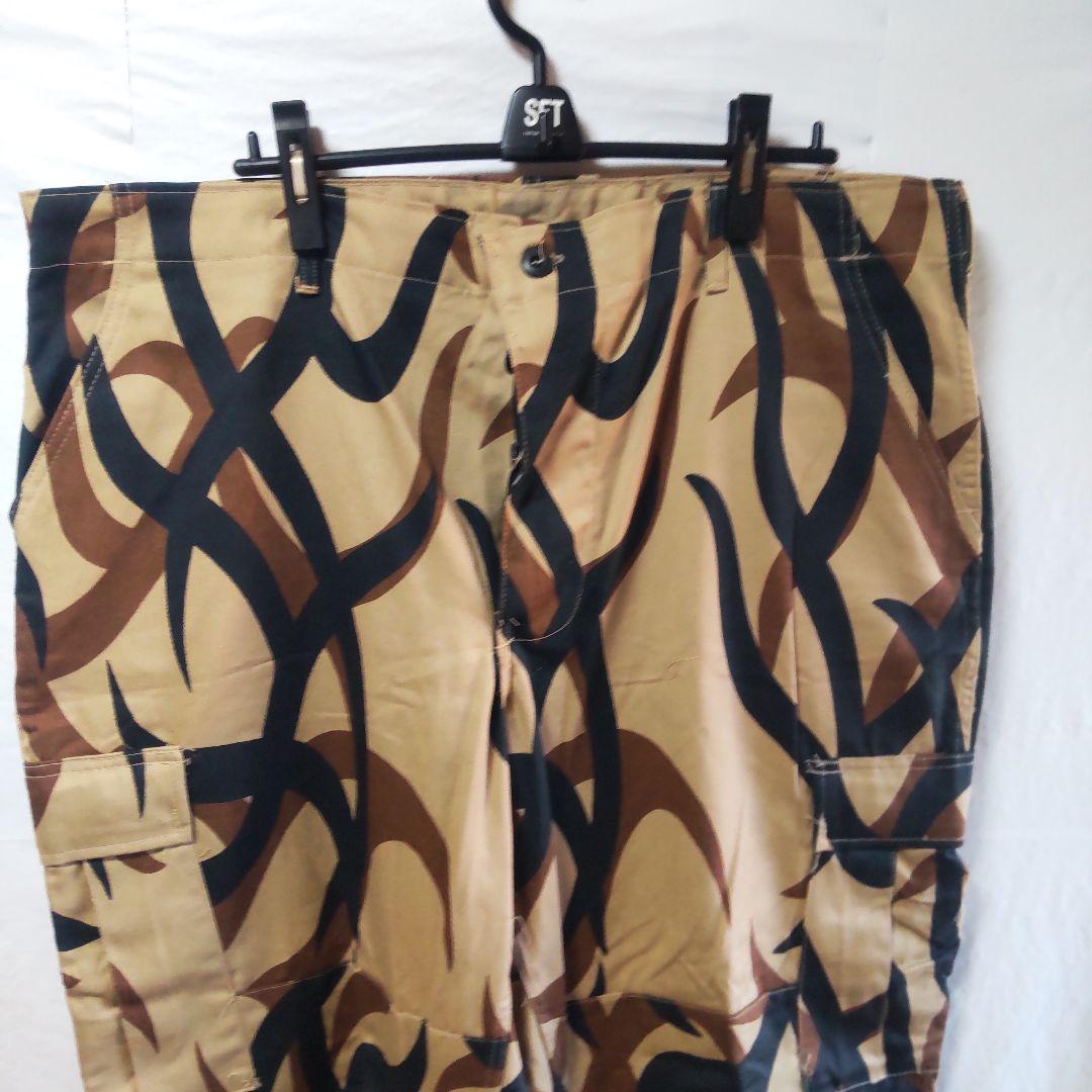 ASAT TRIBAL CAMO PANTS トライバル カモ カーゴ XL ⑤