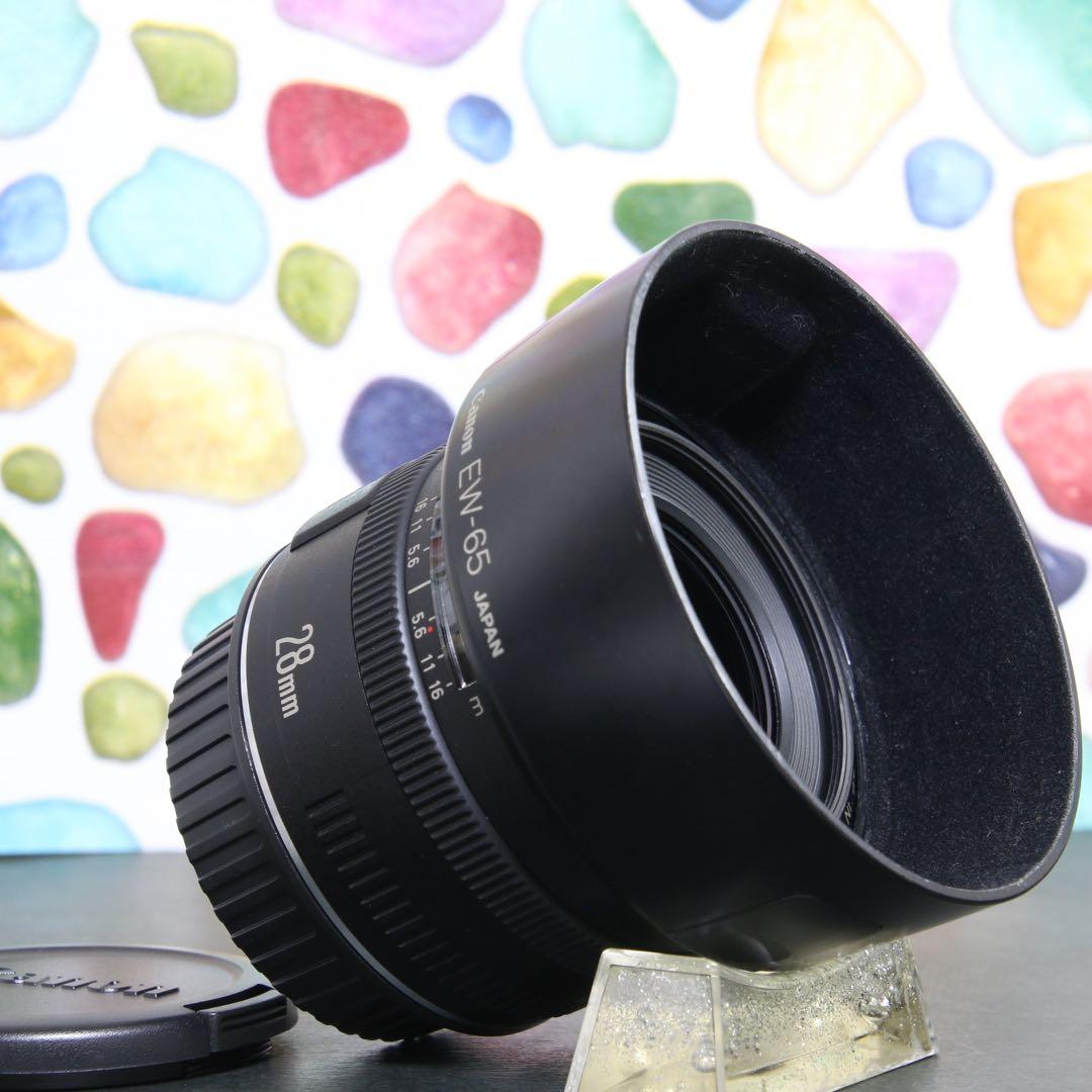 ♥︎◇美品 ◇広角単焦点レンズ ◇Canon 28mm F2.8