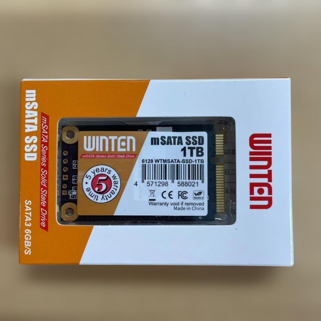 内蔵型SSD WINTEN mSATA SSD 1TB WT mSATA-SSD