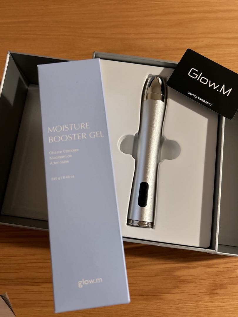 美品◾️グローエムGlow.M ブースターソニック本体&ジェル