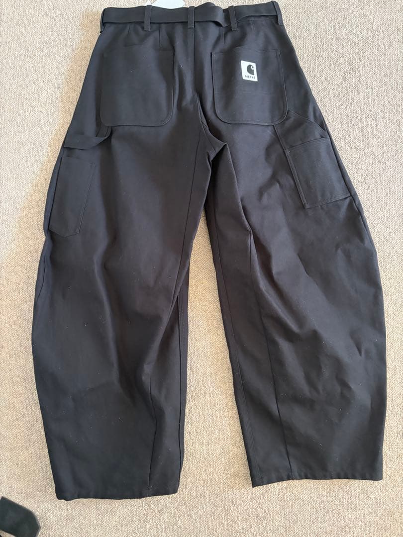 ぷ*に様 26ss新作　Sacai carhartt duck wide pan