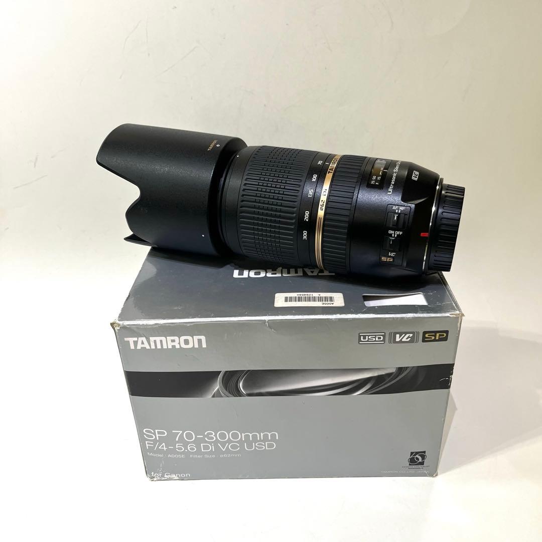 TAMRON タムロンSP 70-300mm F4-5.6 A005 canon
