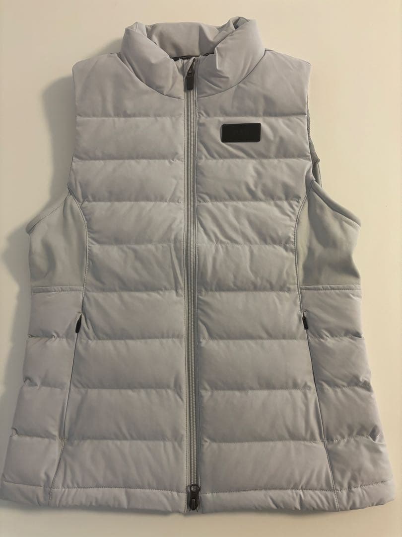 ZERO HALLIBURTON ライトグレー ダウンベスト M
