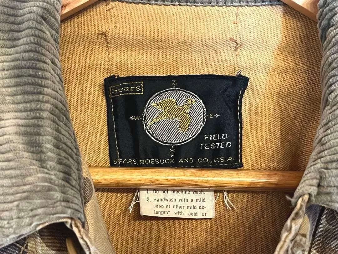 SEARS ROEBUCK ハンティングジャケット 50s〜60s / USA製