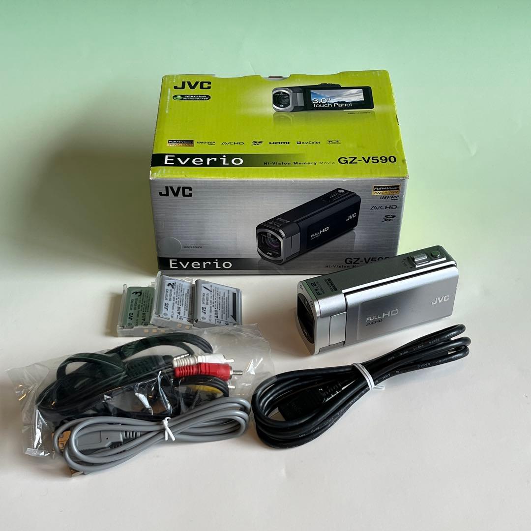 JVCケンウッド EVERIO ハイビジョン ムービー 64GB GZ-V590