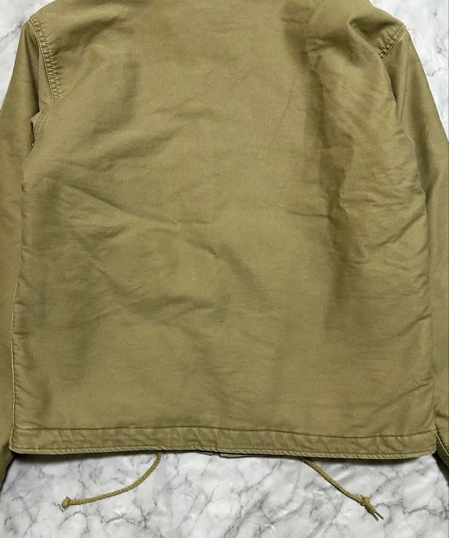 N-1 デッキジャケット ステンシル YMCL KY サイズ 36 カーキ