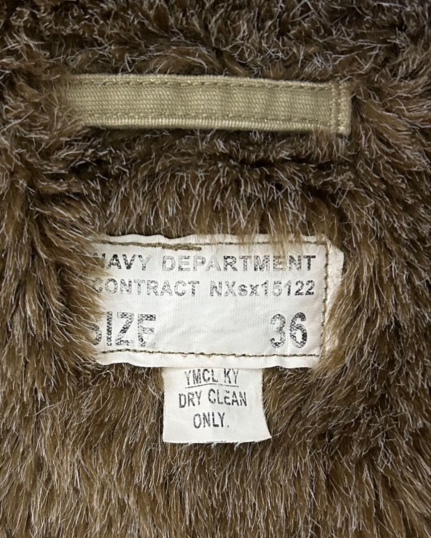 N-1 デッキジャケット ステンシル YMCL KY サイズ 36 カーキ