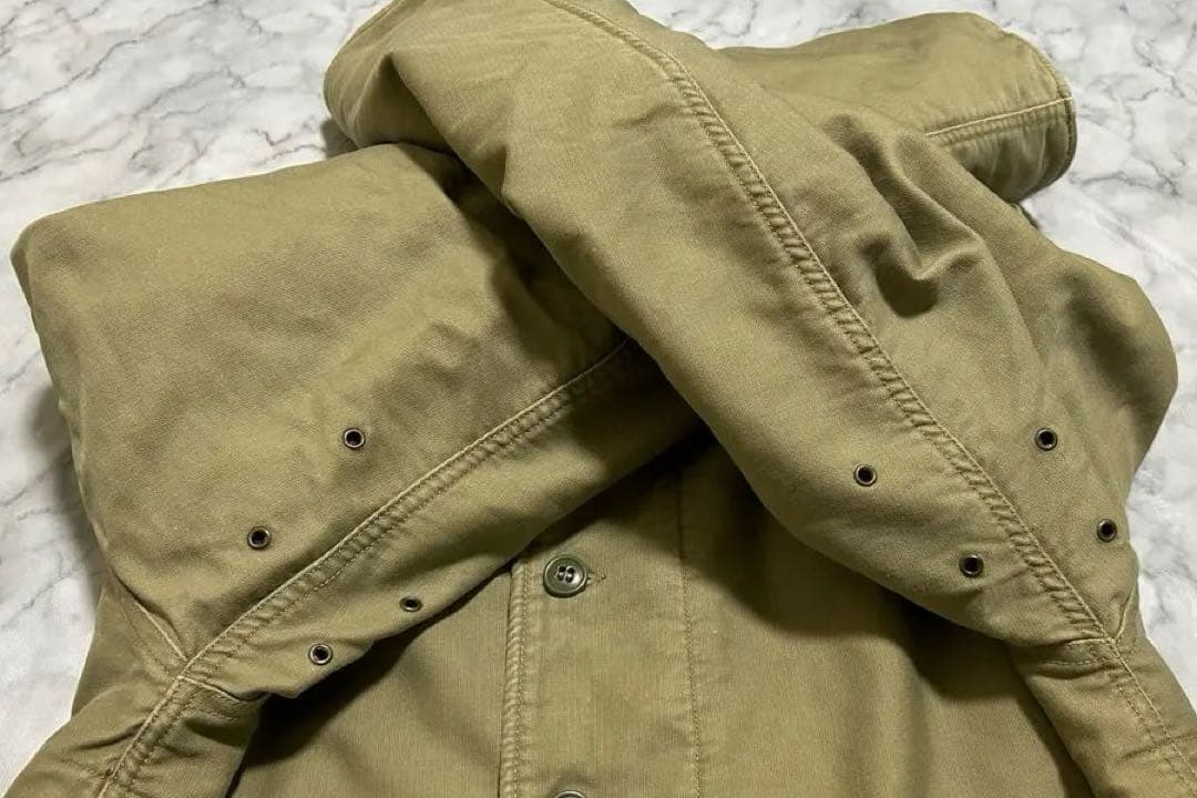 N-1 デッキジャケット ステンシル YMCL KY サイズ 36 カーキ