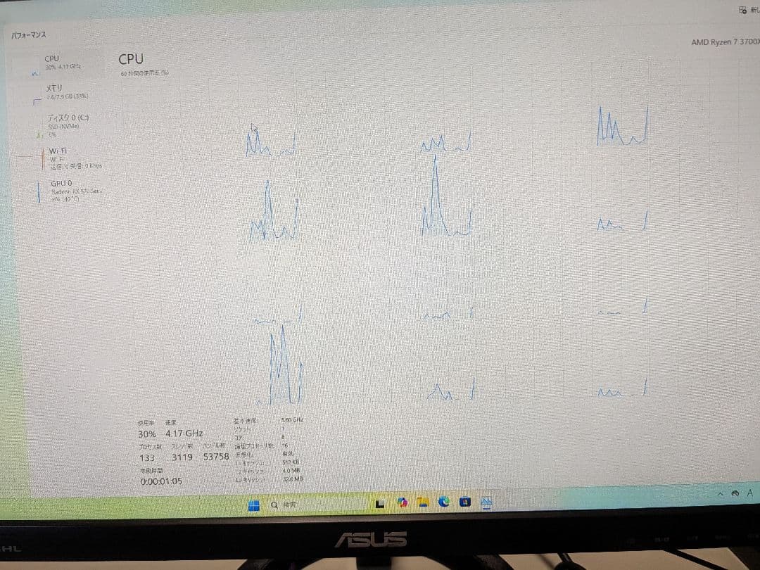 訳アリ動作品)Ryzen7 3700X RX570 SSD 1TB セット品