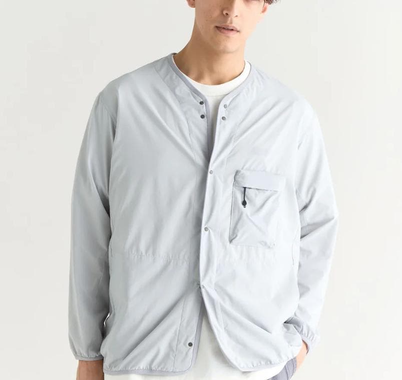 新品　25年春夏 NANGAナンガ　PLC エクスカーションカーディガン　黒　M