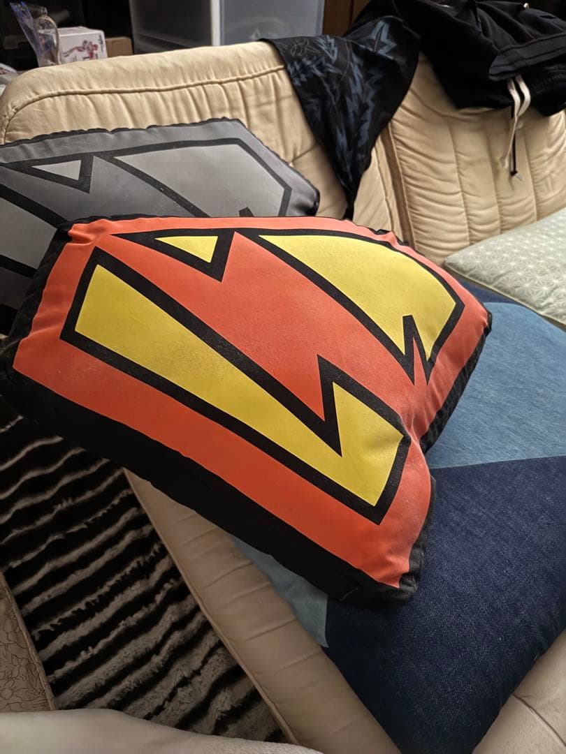 WTAPS BUMPER クッション オレンジ グレー2個セット