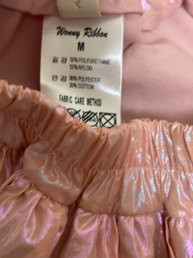 wonny ribbon llic skirt Mサイズ