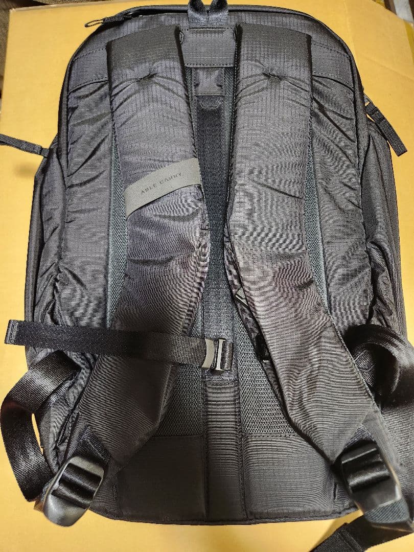 ABLE CARRY　MAX EDC　Ripstop　ブラック