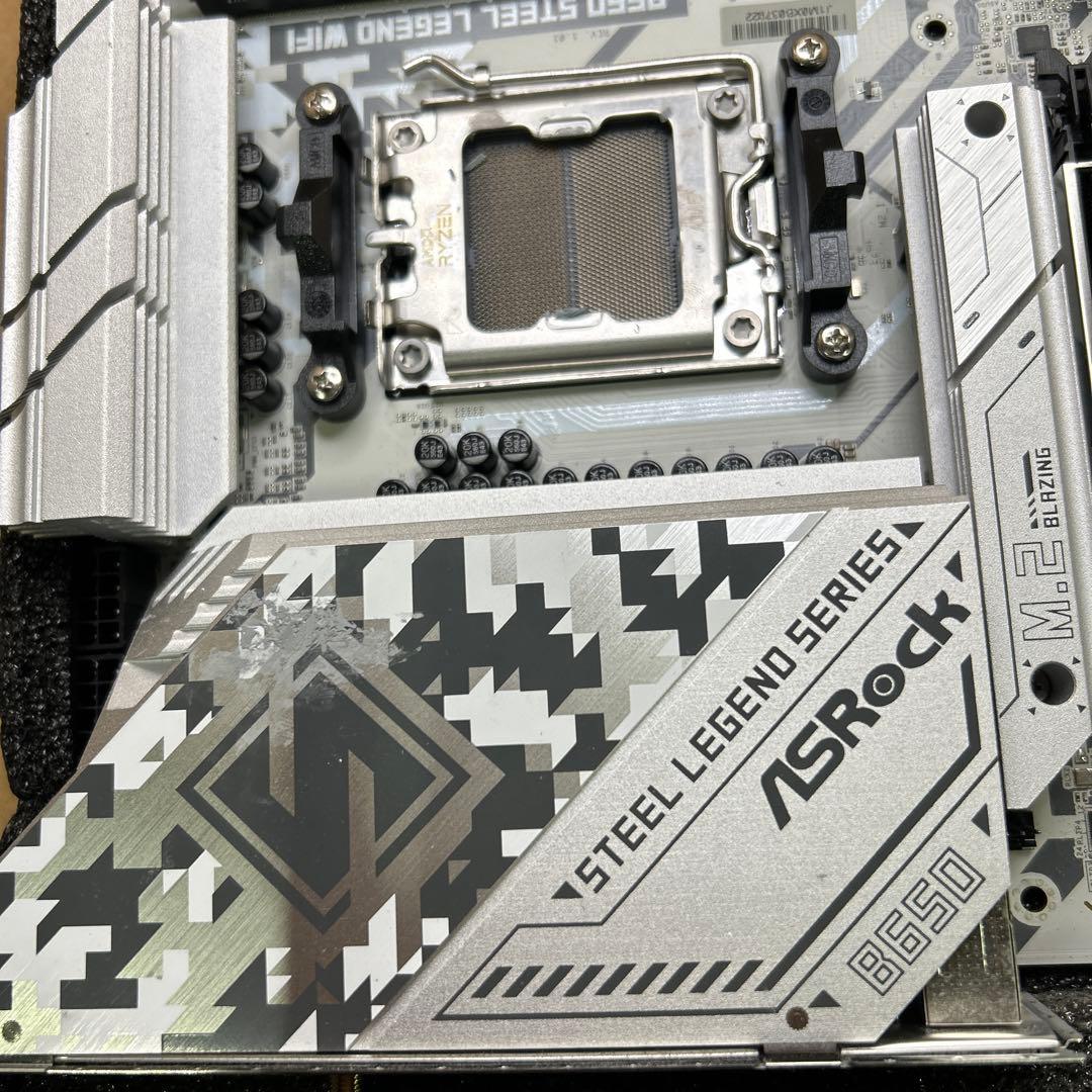 ASRock マザーボード B650 Steel Legend WiFi
