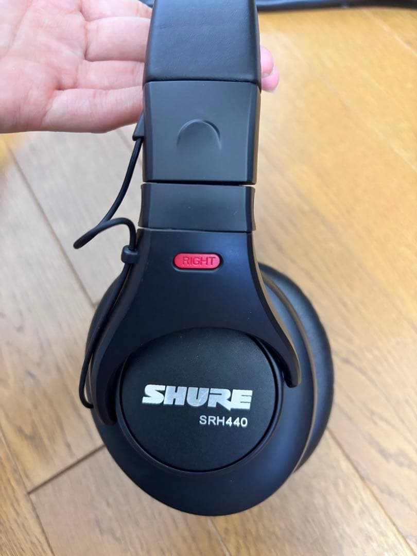 SHURE SRH440 モニターヘッドホン