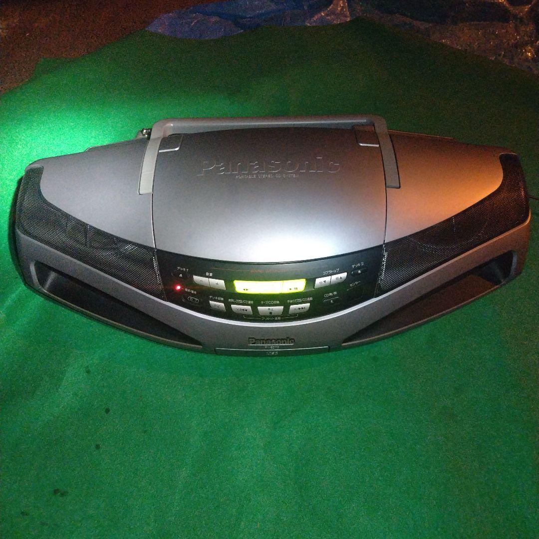 美品‼️Panasonic　RX-ED75　コブラトップ　ラジカセ