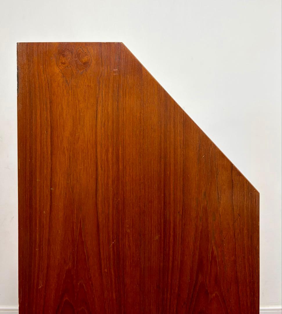 北欧家具ミラー付きライティングビューロ　デンマーク　チーク