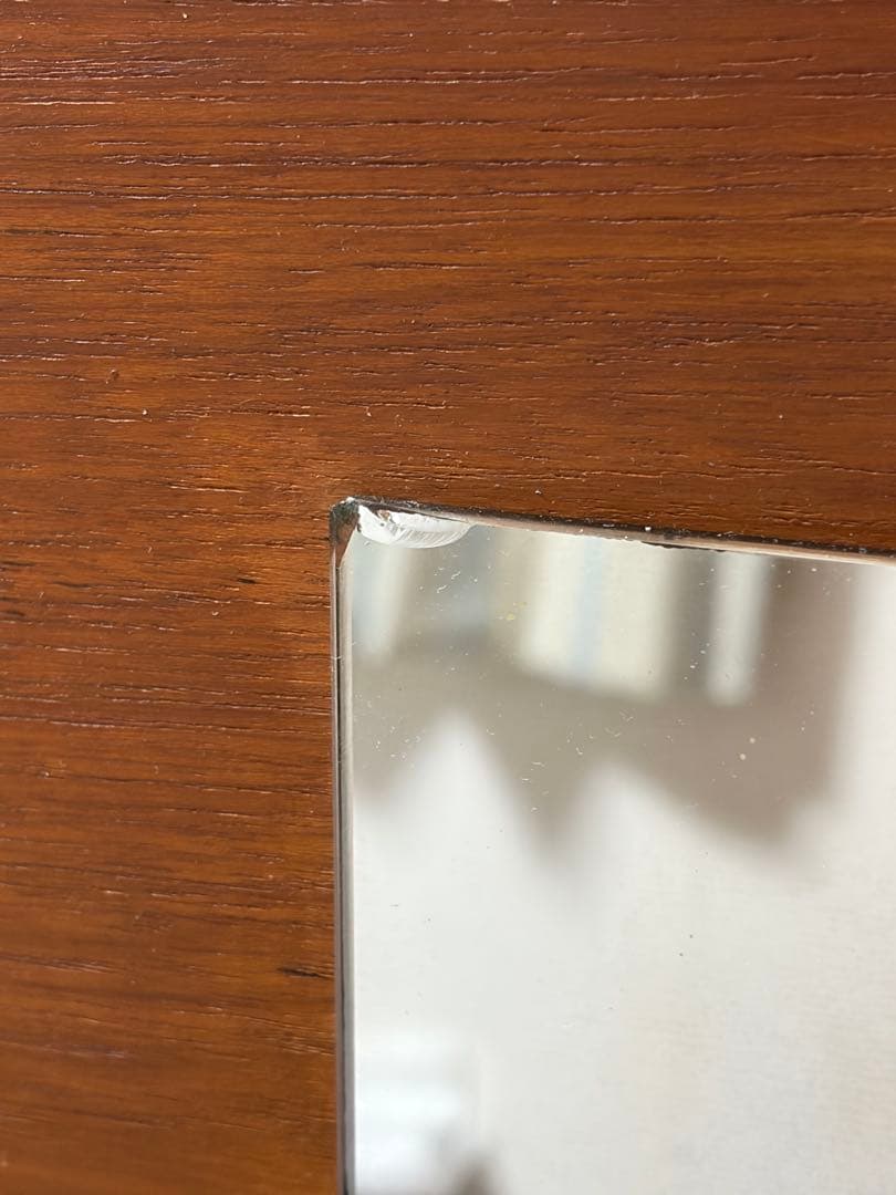 北欧家具ミラー付きライティングビューロ　デンマーク　チーク