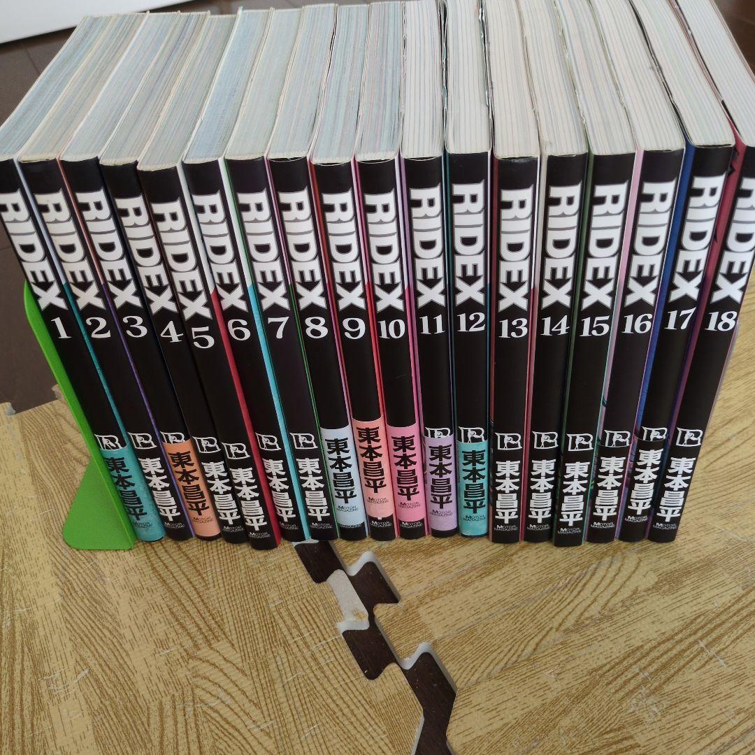 RIDEX1〜18巻
