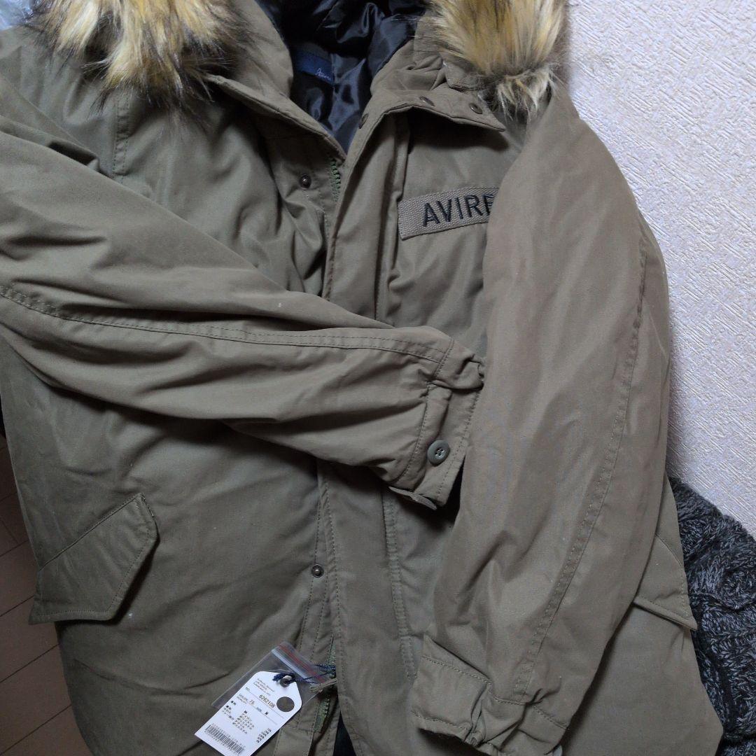 新品未使用タグ付き　AVIREX カーキ N-3B　ミリタリージャケットМ写真