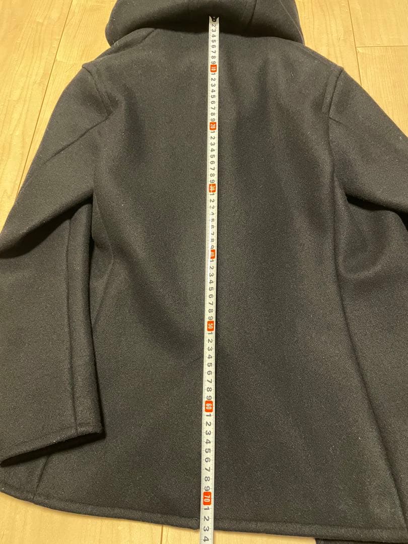 美品　ORCIVAL オーチバル　メルトン フード付きシングルコート　サイズ3