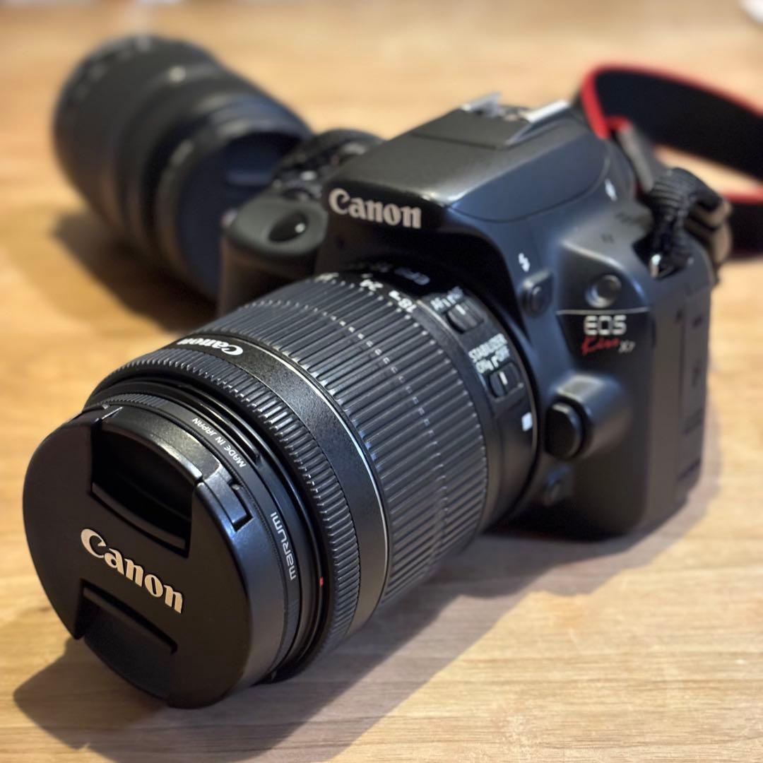 【動作確認済】Canon EOS Kiss X7ダブルズームキット