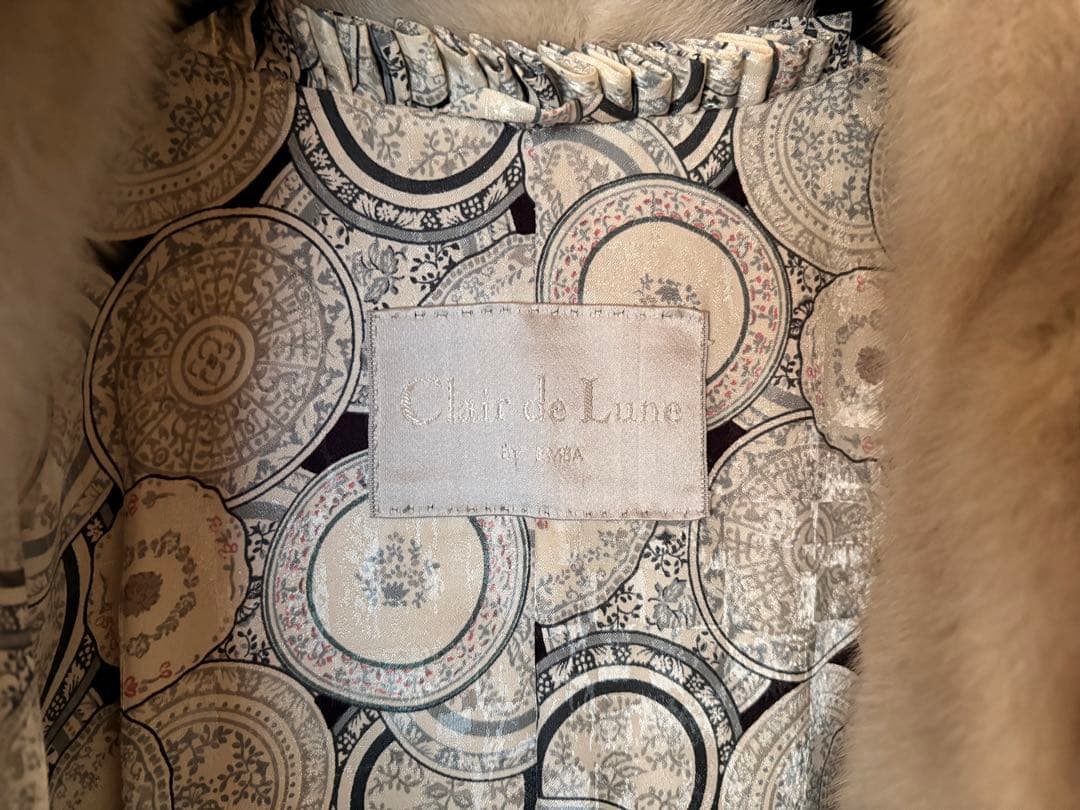 【特級】サファイヤミンク　clair de lune by emba 鑑定書付き