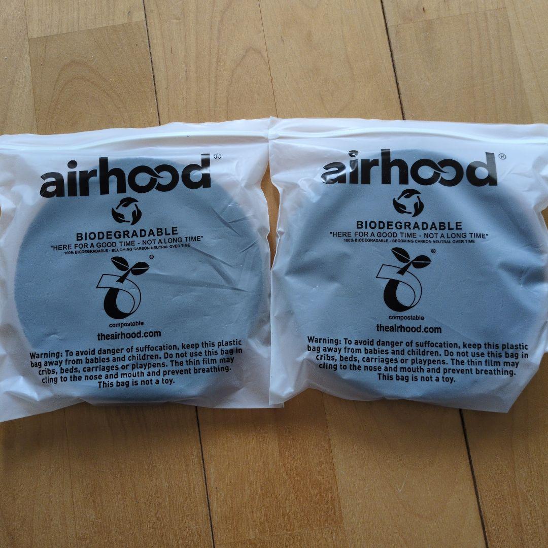 2回使用 airhood エアフード 有線レンジフード 卓上換気扇