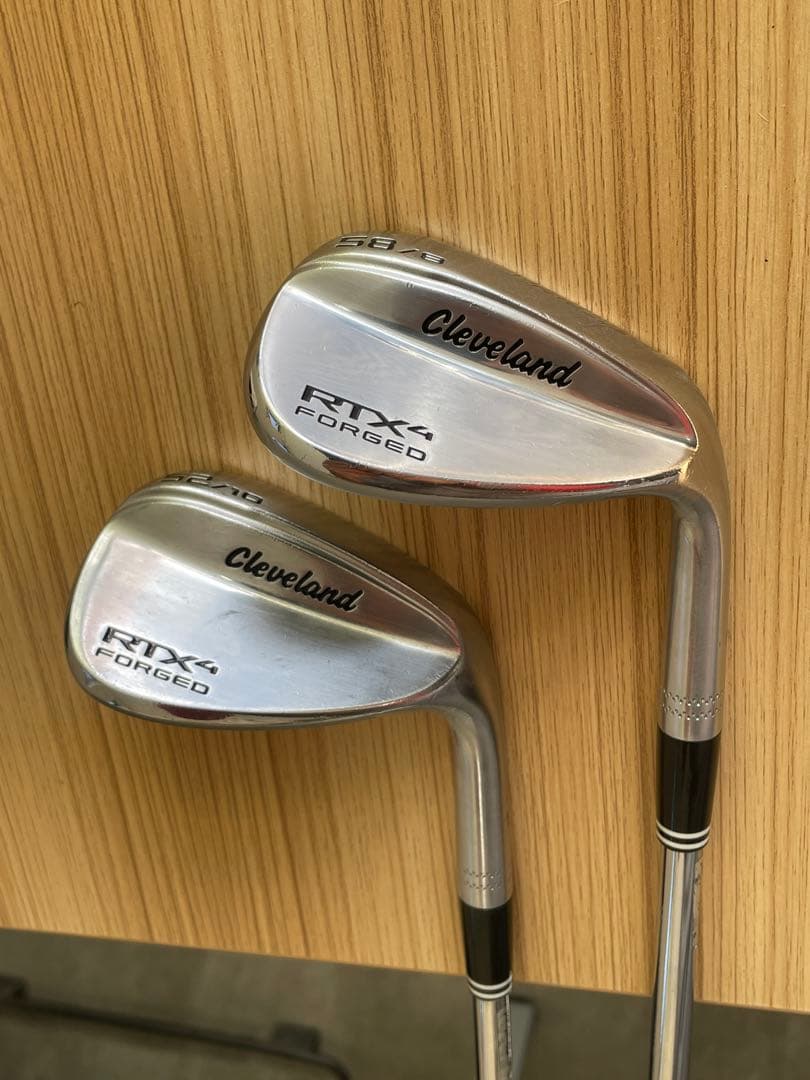 玉*字様 クリーブランド RTX4 フォージドウェッジ 58 52 2本セット