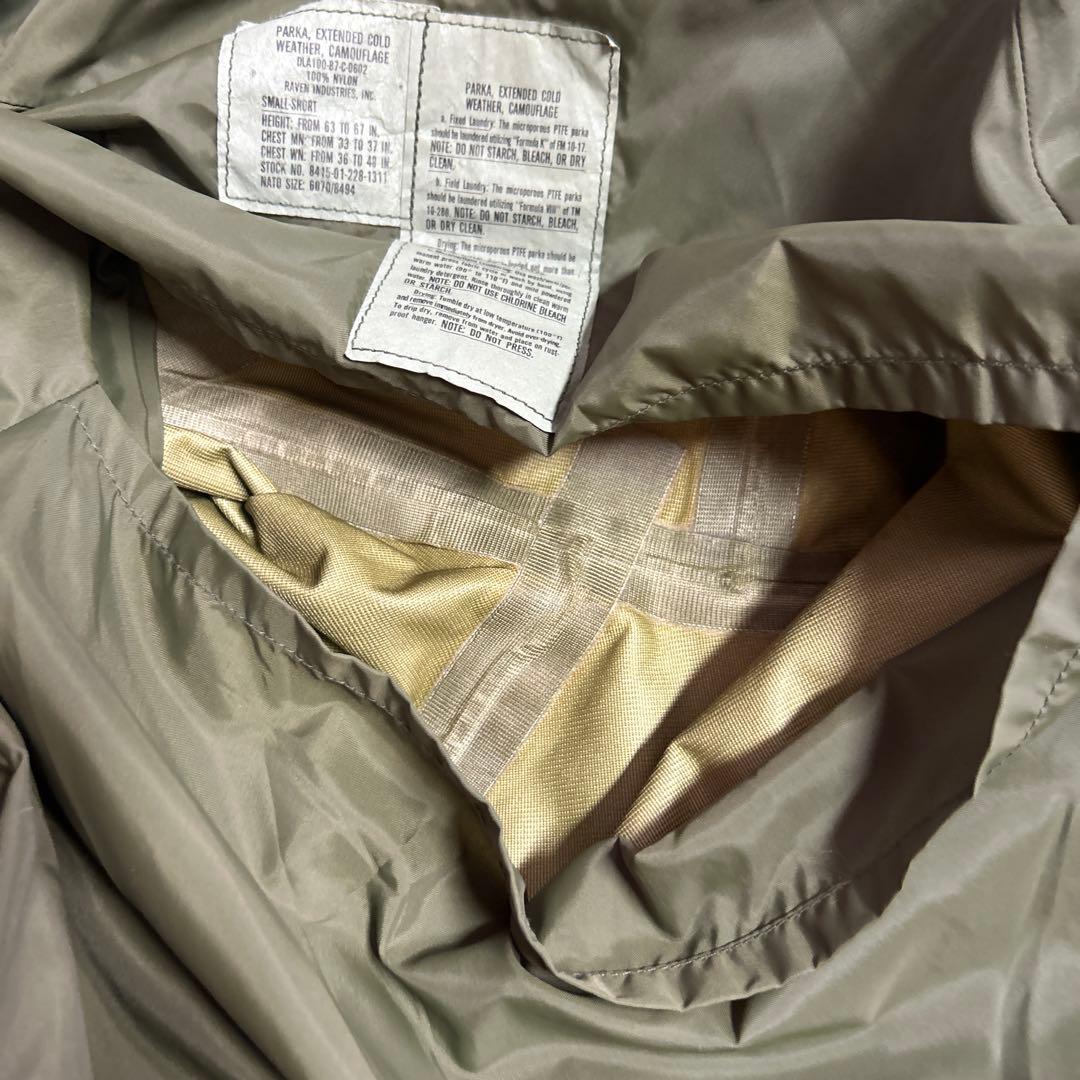 ジャケット・アウター ECWCS GEN1 80s small short s-s