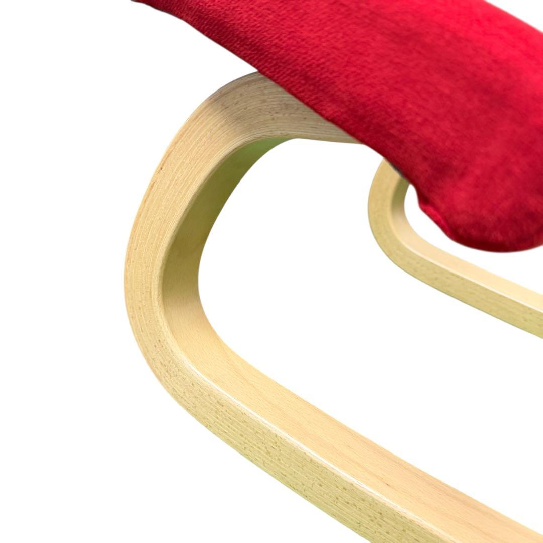 極美品 VARIER バリエール Stokke バランスチェア レッド