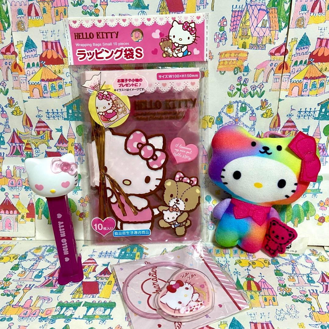 サンリオ ハローキティ まとめ売り21 いちごパンダ ぬいぐるみ バッグ 他