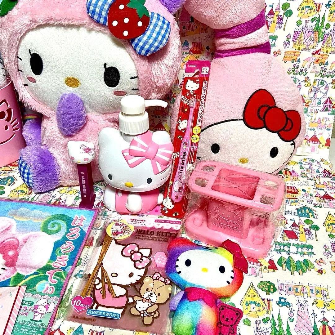 サンリオ ハローキティ まとめ売り21 いちごパンダ ぬいぐるみ バッグ 他