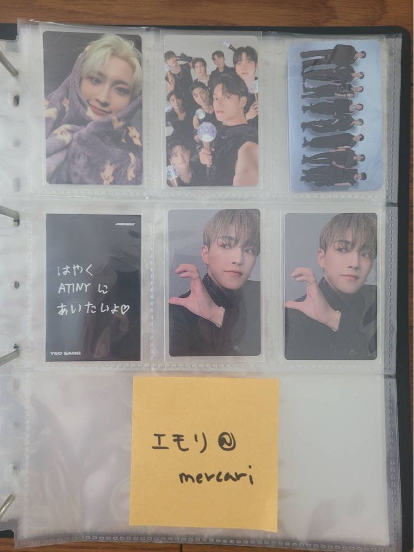 ATEEZ　アチズ　トレカセット　アルバムトレカ詰め合わせ