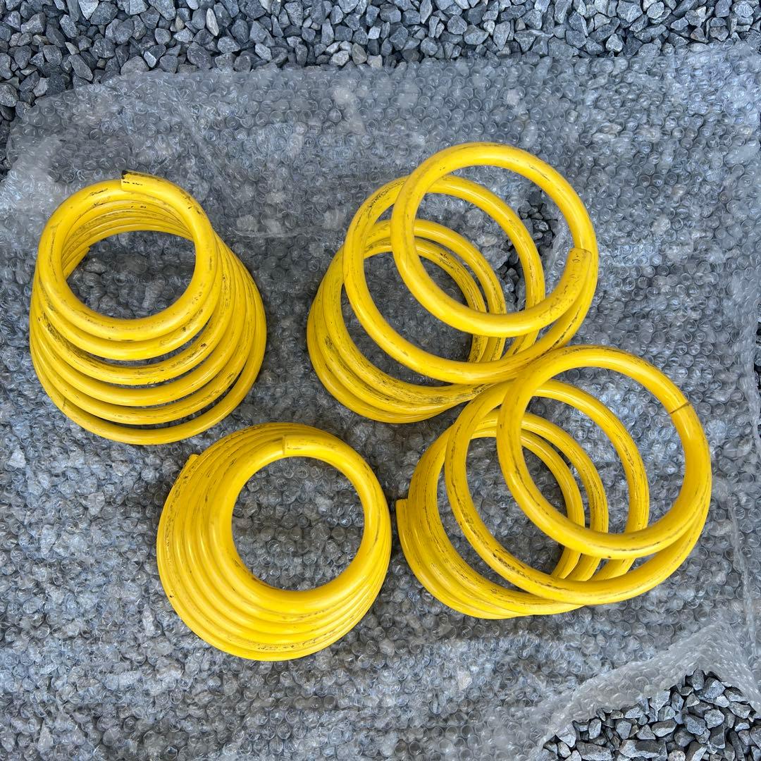 PORSCHE 986ボクスターEUR ローンダウンサス　イエロー 4本セット