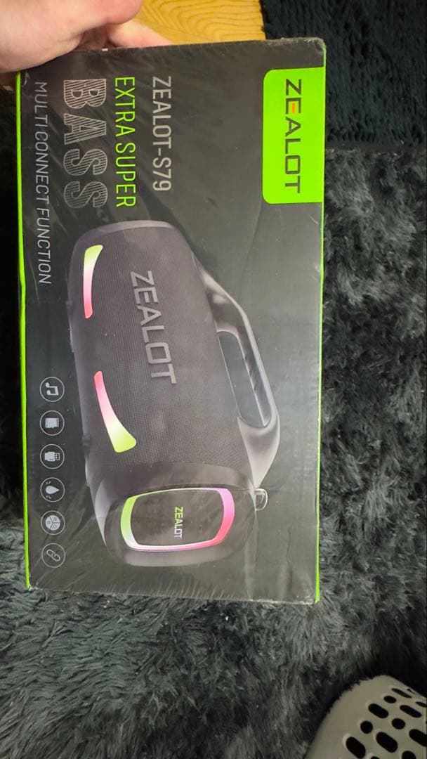 ゆ*ま様 ZEALOT S79 ワイヤレススピーカー ブラック 新品未開封