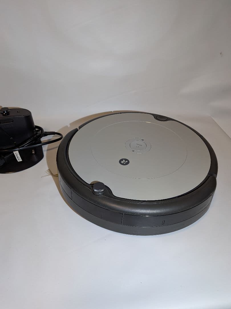 ロボット掃除機本体 グレー 充電ドック付き