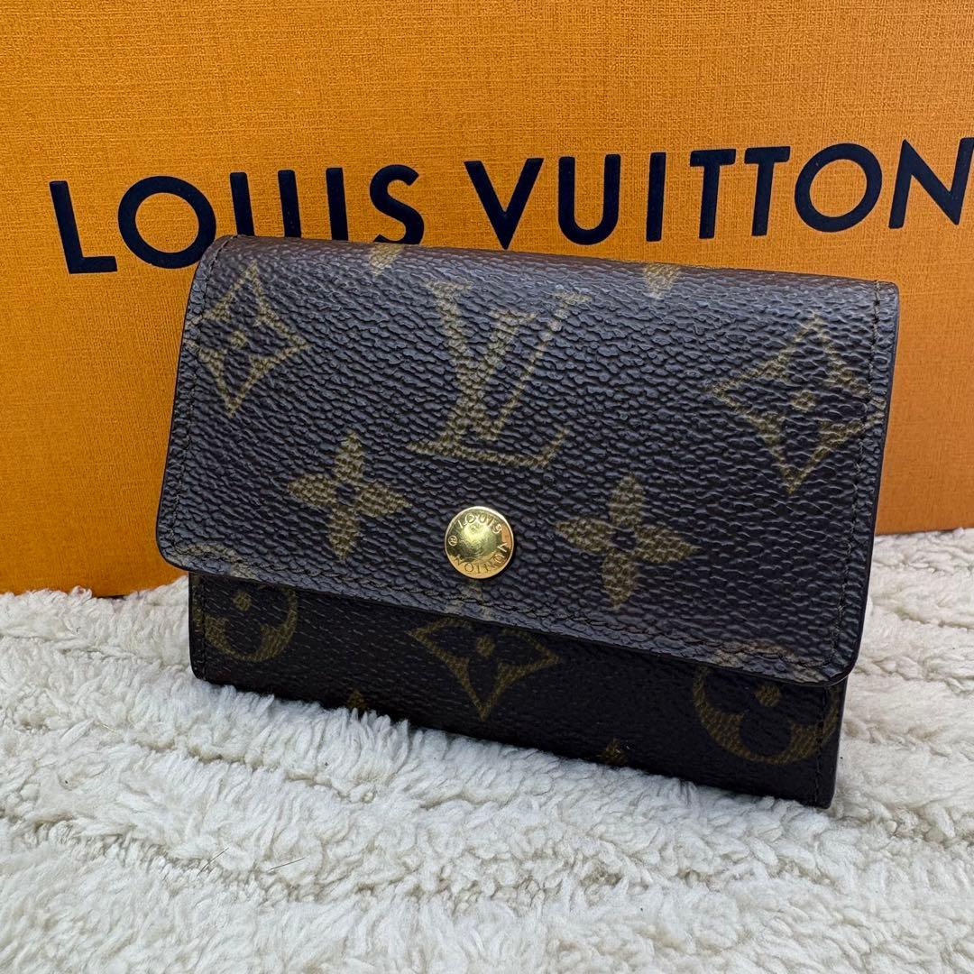 ルイヴィトン　モノグラム　ポルトモネ　プラ　ケース　M61930