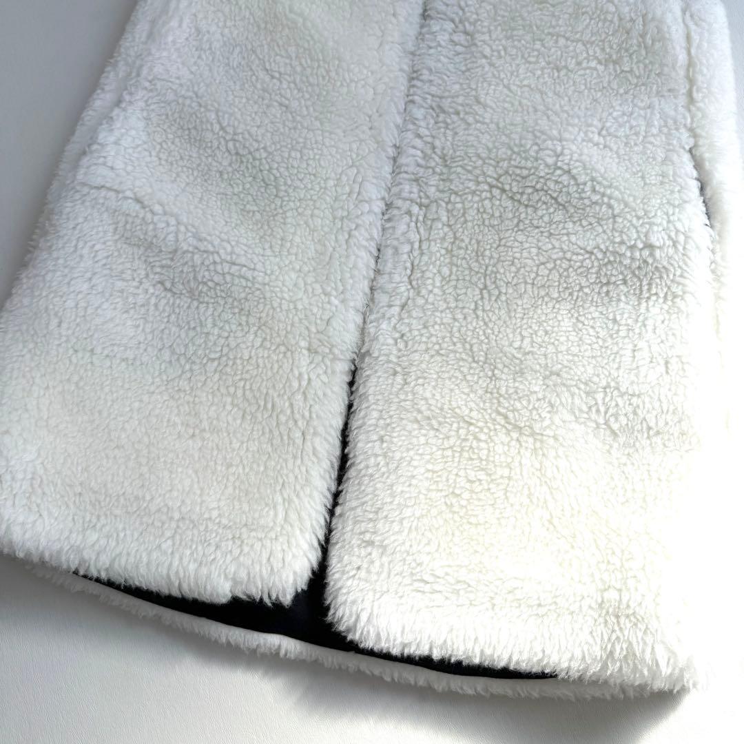 【ザ・リラクス】アローズ別注　ボアライナー　23FW ホワイト　ジップアップ