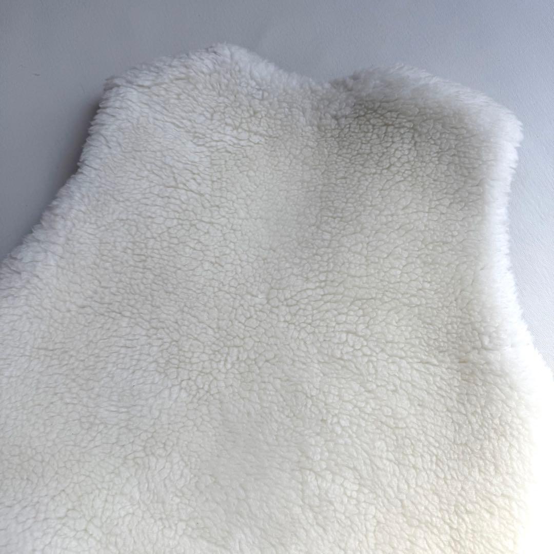 【ザ・リラクス】アローズ別注　ボアライナー　23FW ホワイト　ジップアップ